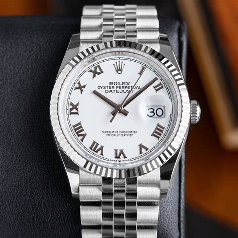 rolex date 34 vs datejust 36|Rolex Datejust 36mm white dial.